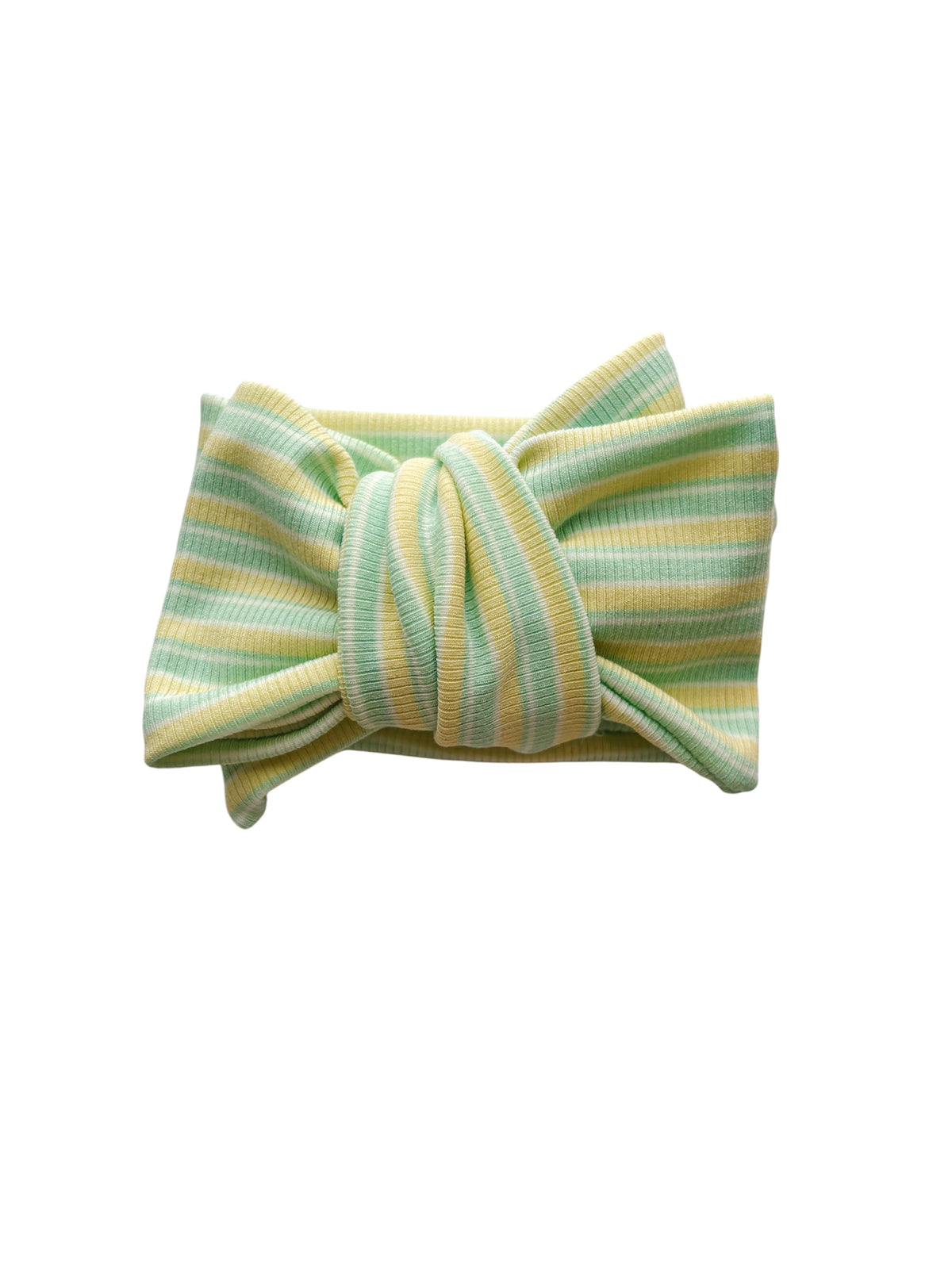 Mint&yellow Stripe