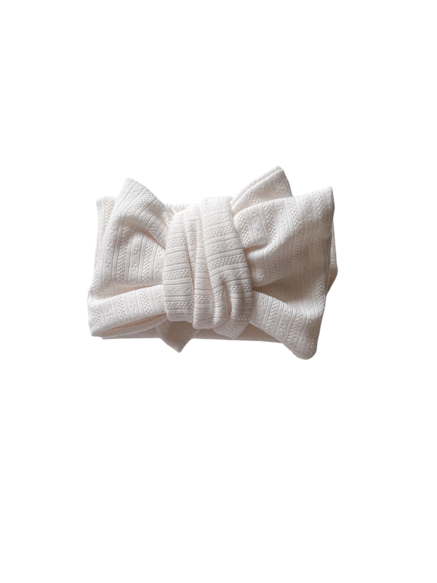 Pointelle White