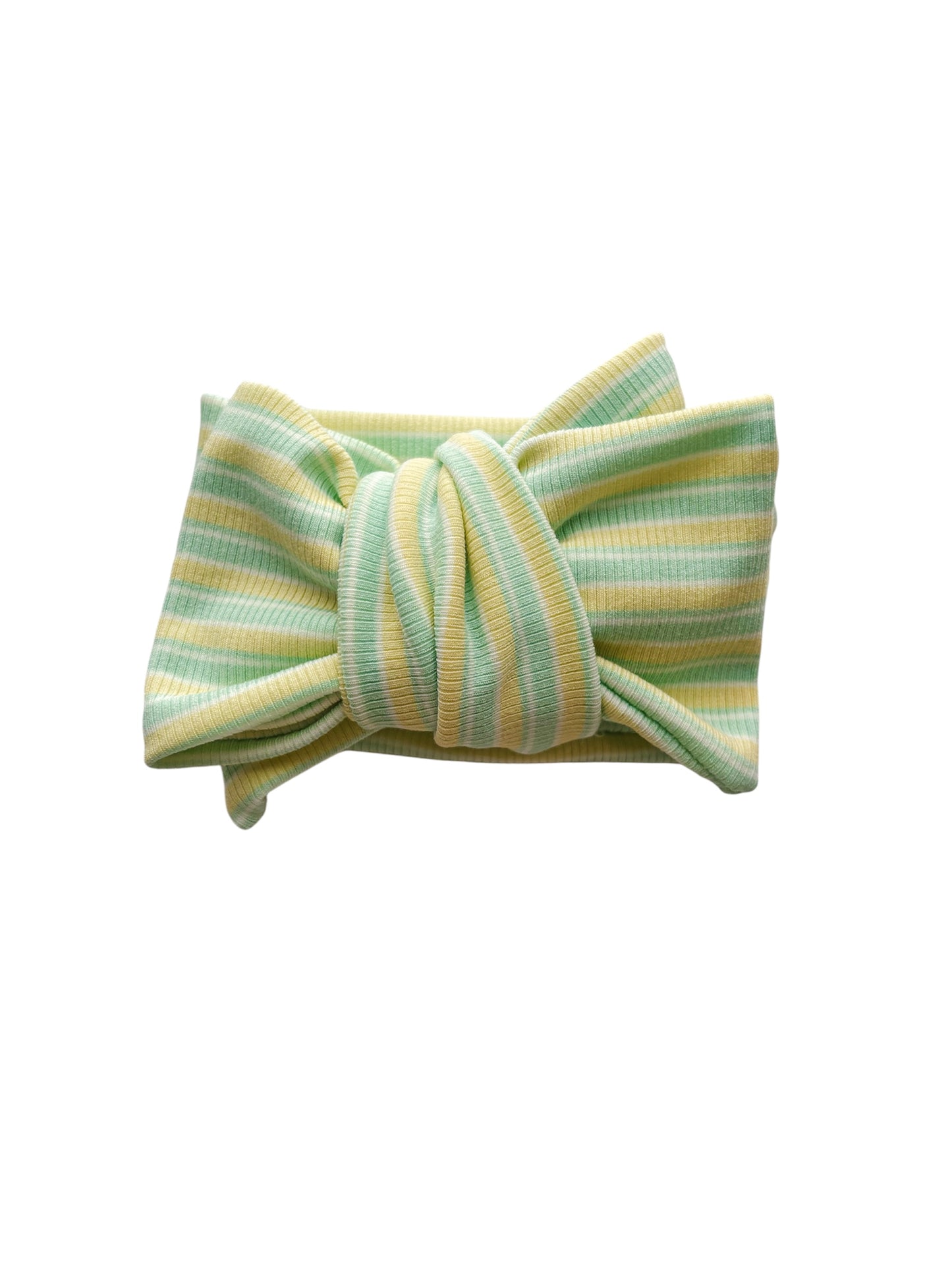 Mint&yellow Stripe