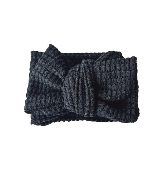 Black Knit Chunk