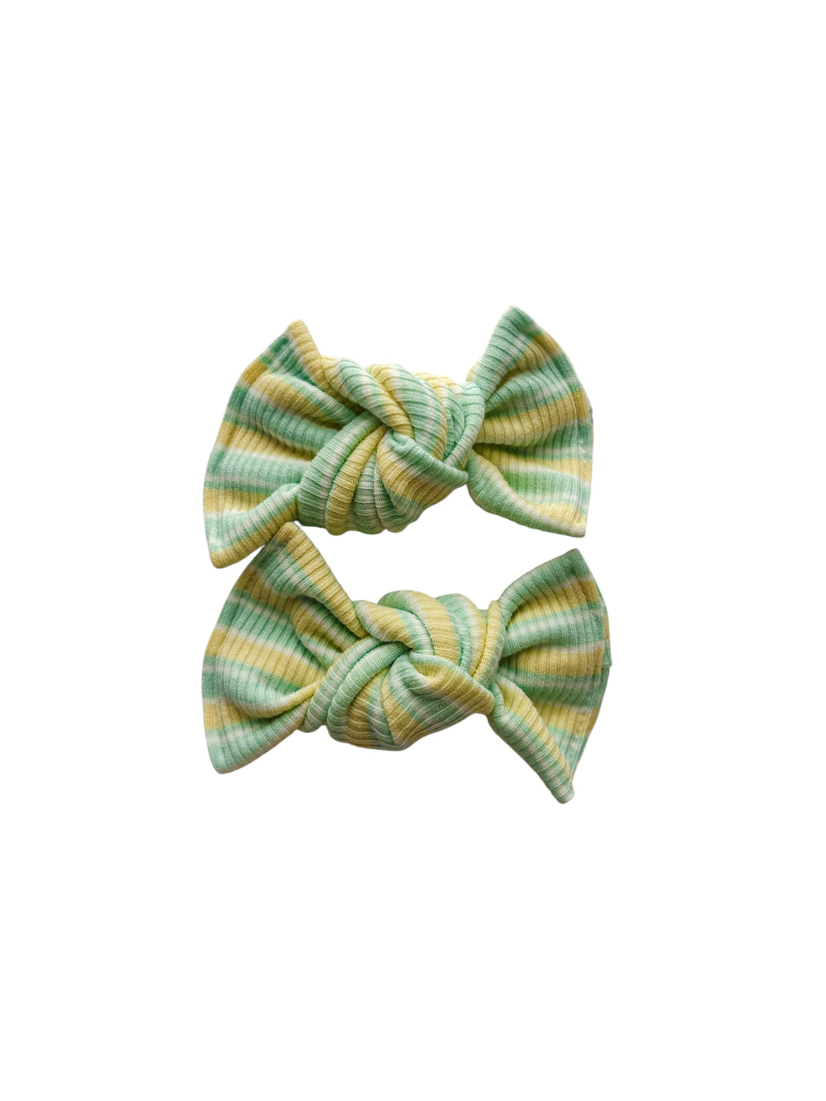Mint&yellow stripe piggies