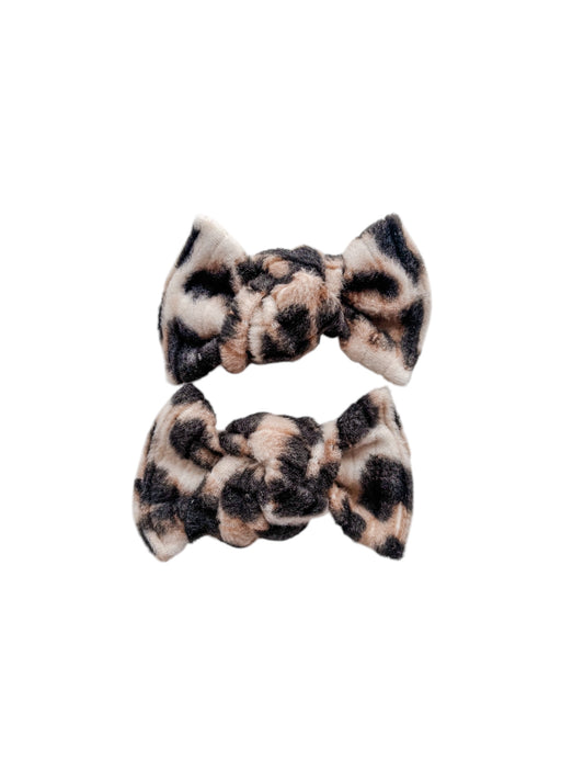 Leopard Luxe Clips