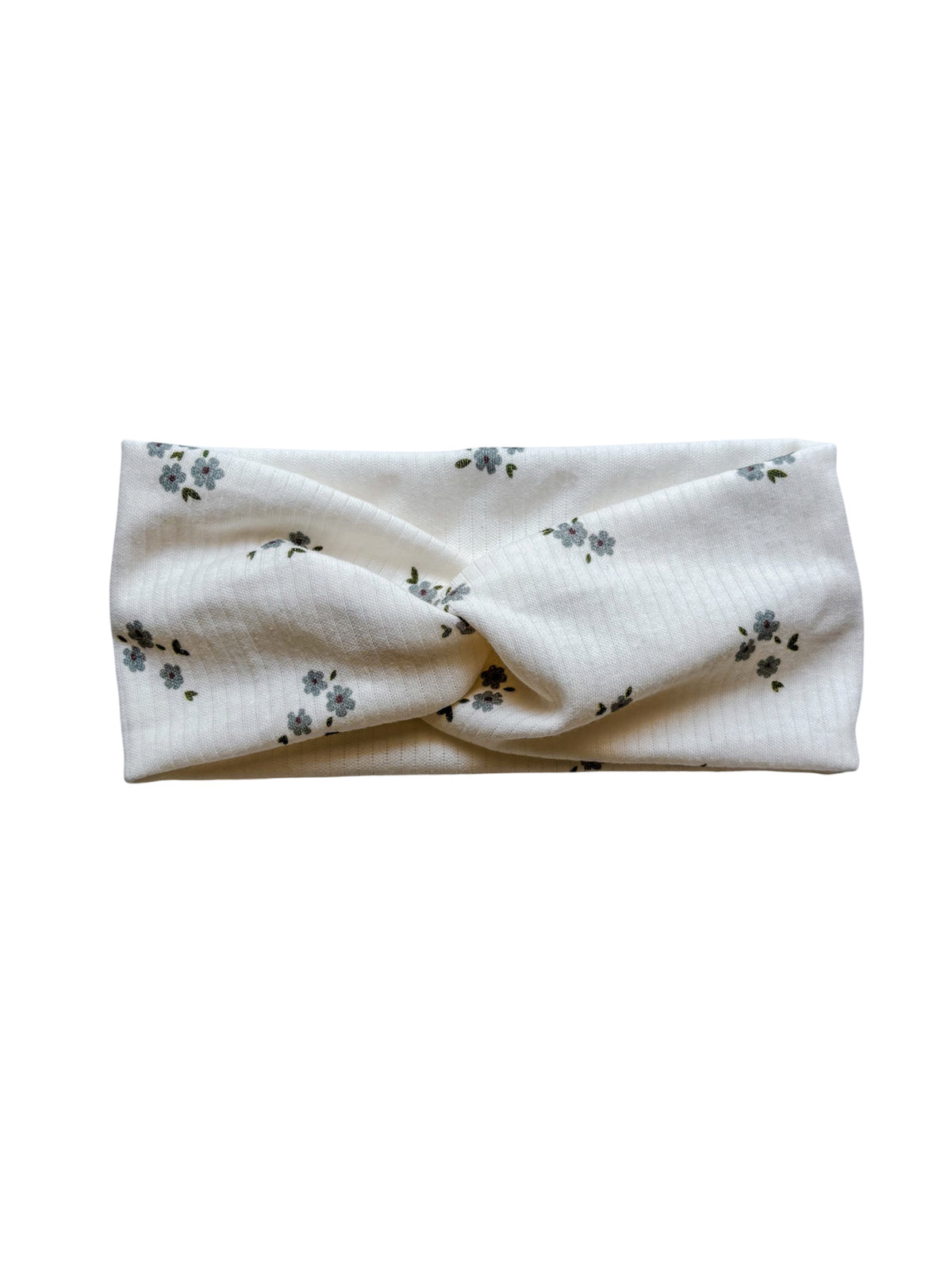 Neutral Floral Twisted Headband