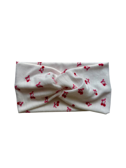Cherry Girl Twisted Headband
